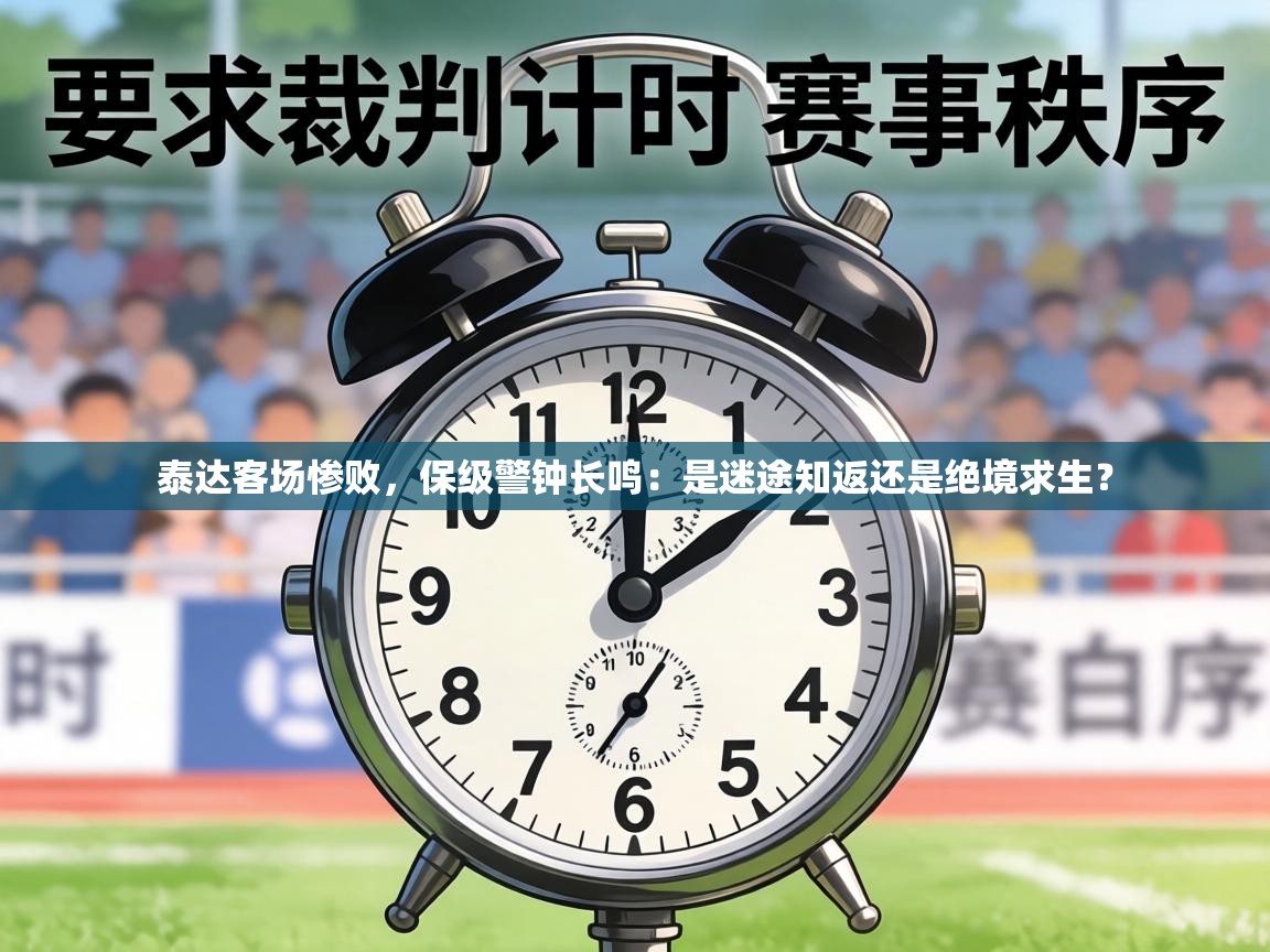 泰达客场惨败,保级警钟长鸣:是迷途知返还是绝境求生? 第2张